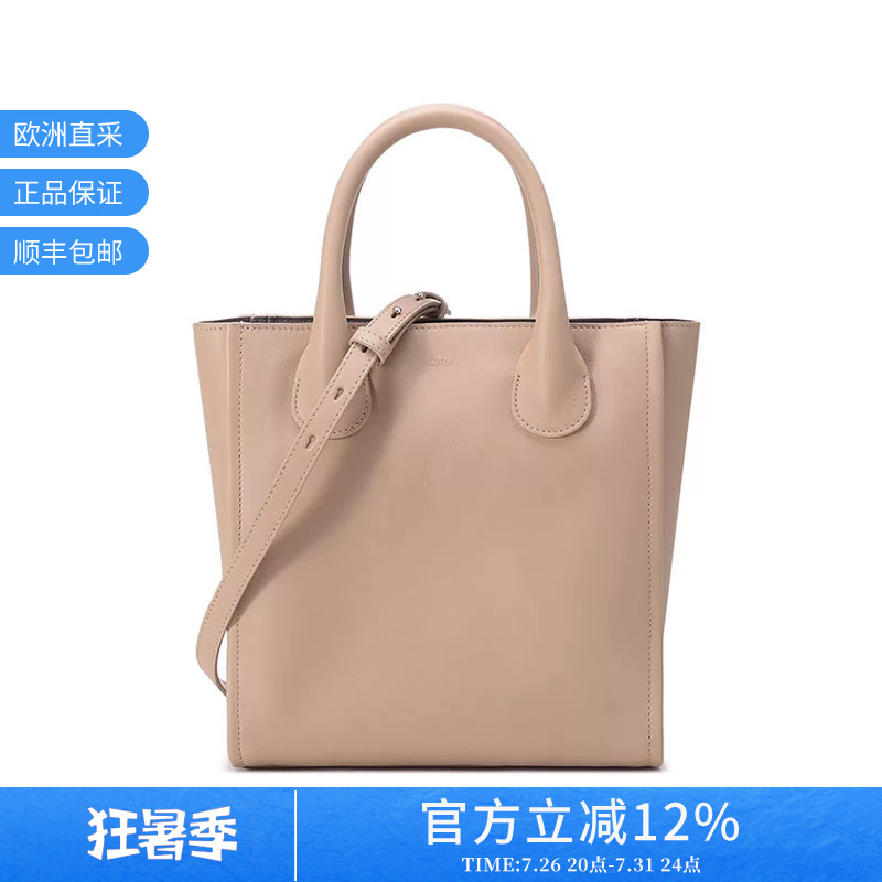 Chloe Women's Small Tote Bag, Hand-Held Shoulder Crossbody Bag Chc21Ws458F46