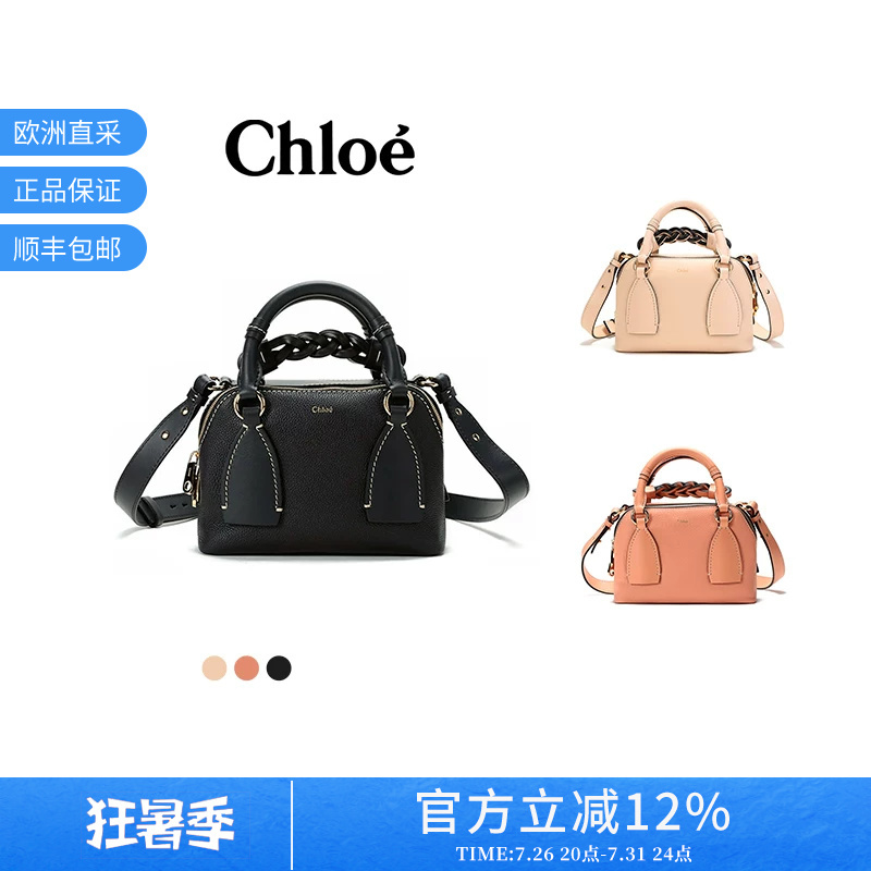 Chloe Women's Daria Series Small Handbag Shoulder Crossbody Bag Chc20Us361C62
