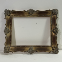 (French Rose) 7cm wide retro vintage picture frame middle antique antique old picture frame custom made