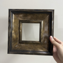 (Surging dark gold) custom-made picture frame American simple solid wood picture frame color picture frame width