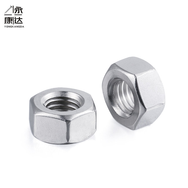 304 stainless steel nut hexagonal bolt cap screw cap customization M1-M14M16M18M20M22M24M27M30