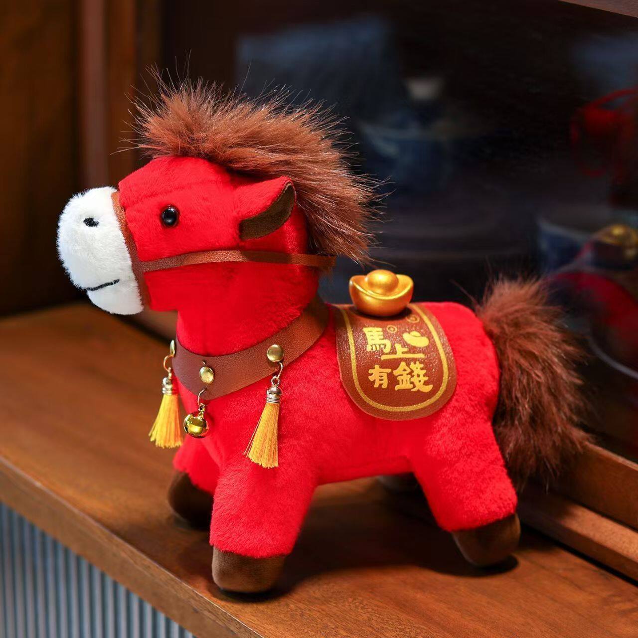 马年招财吉祥物擺件馬公仔 cute馬形象 為家增添運氣马年限定🌟💖-羊驼-淘宝好物网