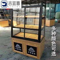 New Bread Counter Bread Cake Baking Shop Side Cabinet Glass Cabinet Glass Cabinet Model Display Cabinet Side Cabinet 100