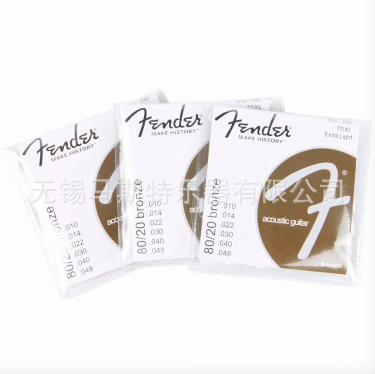 010 Folk Guitar Strings Brass Guitar Strings Acoustic Acoustic Guitar Strings Fender Strings