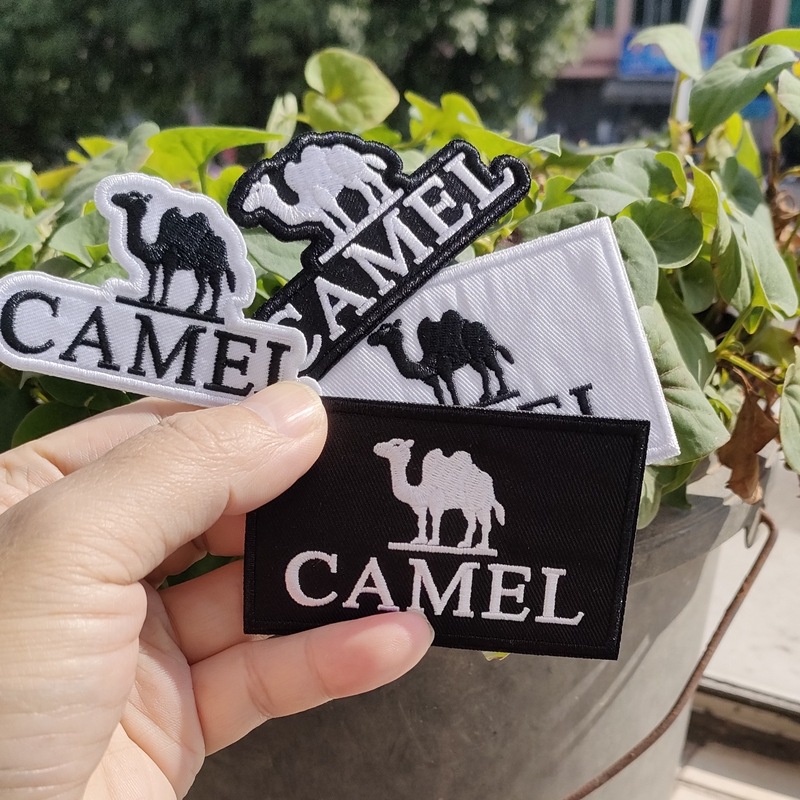 Camel Brand Trendy Jacket, down Jacket, Embroidered Patch