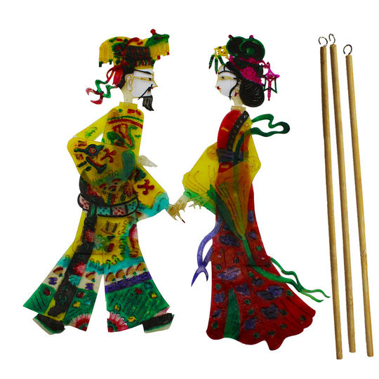 Shadow Puppetry Handicrafts, Shadow Puppet Dolls, Souvenirs, Chinese Gifts for Foreigners, Chinese Characteristic Small Gifts.