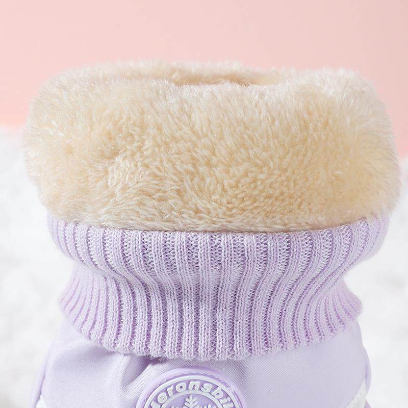 Women's Winter Ski Gloves with Fleece Lining, Thickened for Warmth, Cotton, Cold-Proof, Windproof, Waterproof, Touchscreen Compatible, Motorcycle Riding Gloves for Men