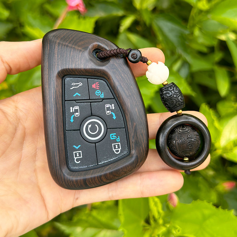 New 26 Models of Buick Gl8 Sandalwood Key Cover for Regal, Lacrosse, Envision Plus S, Century Business Shell Buckle