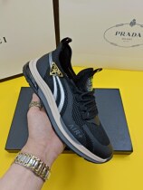 Prada Prada Mens Shoes 22 Summer New Net Face Breathable Men Sneakers Casual Running Shoes Low