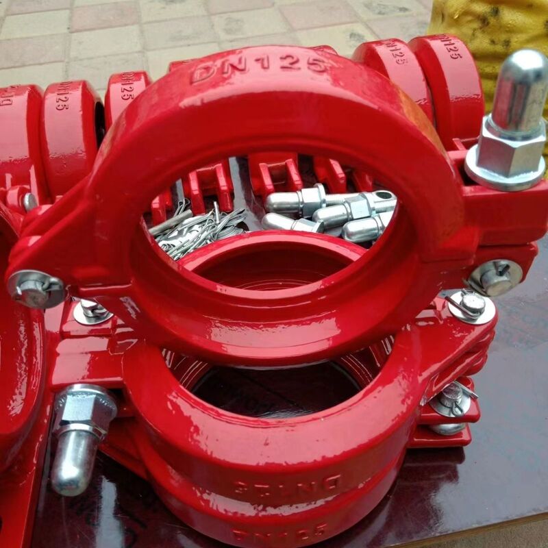 Sany Pump Truck Pipe Clamp, Pump Truck Forged Pipe Clamp, 125 Low-Pressure Rapid Casting Dust-Proof Thumb Pipe Clamp, 80 Heavy-Duty Pipe Clamp