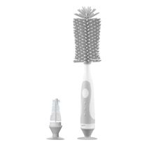 2 in 1 Silicone Bottle Brush Baby Bottle Cleaner Nipple Brus