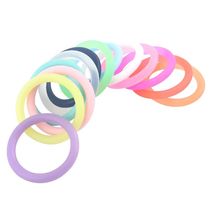 Bite Bites 20pcs Rubber Circle 22mm Soother Clip Silicone Ri