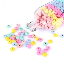 50pcs Silicone Lentils Beads BPA Free Rodent Baby Teethers A