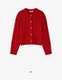 Красный кардиган