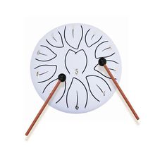 6 Inch 11 Tones Steel Tongue Drum Outdoors Rain Drum Instrum