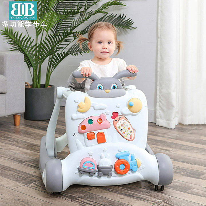 2024 new baby walkway car push Anti-type leg foldable anti-side multifunction baby walkway car-Taobao
