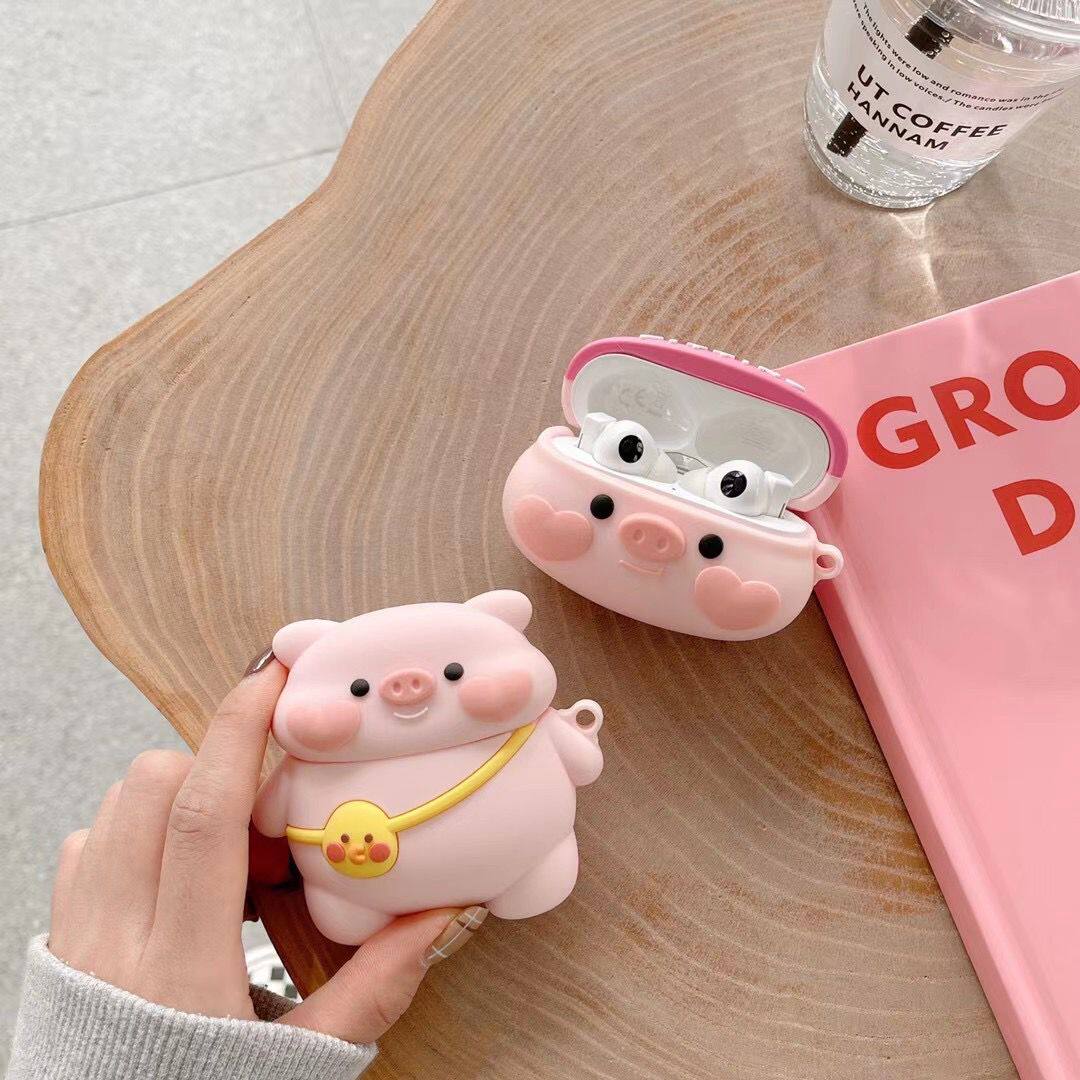 Applicable hewitt i99 protective sleeve i99 true wireless Bluetooth headphone silicone cute cartoon tide card anti-fall shell woman