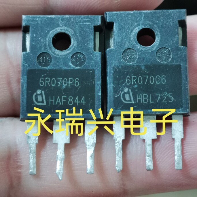 6R070C6 6R070P6 Imported disassembled original large chip field effect tube, tested and shipped TO-247