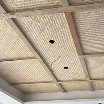 Ceiling bamboo mats for decoration bamboo mats for decoration custom-made construction site straw mats wall decoration materials farmhouse hotels