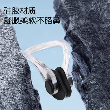Silicone adult swimming and diving nose clip diving children's swimming supplies supporting swimming and diving equipment nose plug nose clip