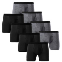 Large size mens underwear long open sports beach pants