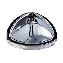 Household European modern ins style crystal glass sugar jar large candy jar light luxury sugar jar with lid for wedding