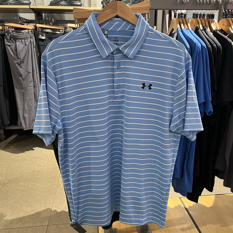 Under Armor Men's Golf Polo Shirt Summer Casual Sportswear Breathable Fitness Short Sleeve T-Shirt 1351130 Under Armor Men's Golf Polo Shirt Summer Casual Sportswear Breathable Fitness Short Sleeve T-Shirt 1351130