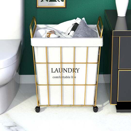 Dirty Clothes Storage Basket, Luxury Nordic Ins-Style Storage Solution for Home Use, Laundry Hamper, Dirty Clothes Bin
