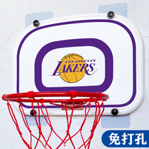 No-punch adult basketball hoop No. 7 ball shooting rack wall-mounted childrens basketball hoop dunk hanging home indoor