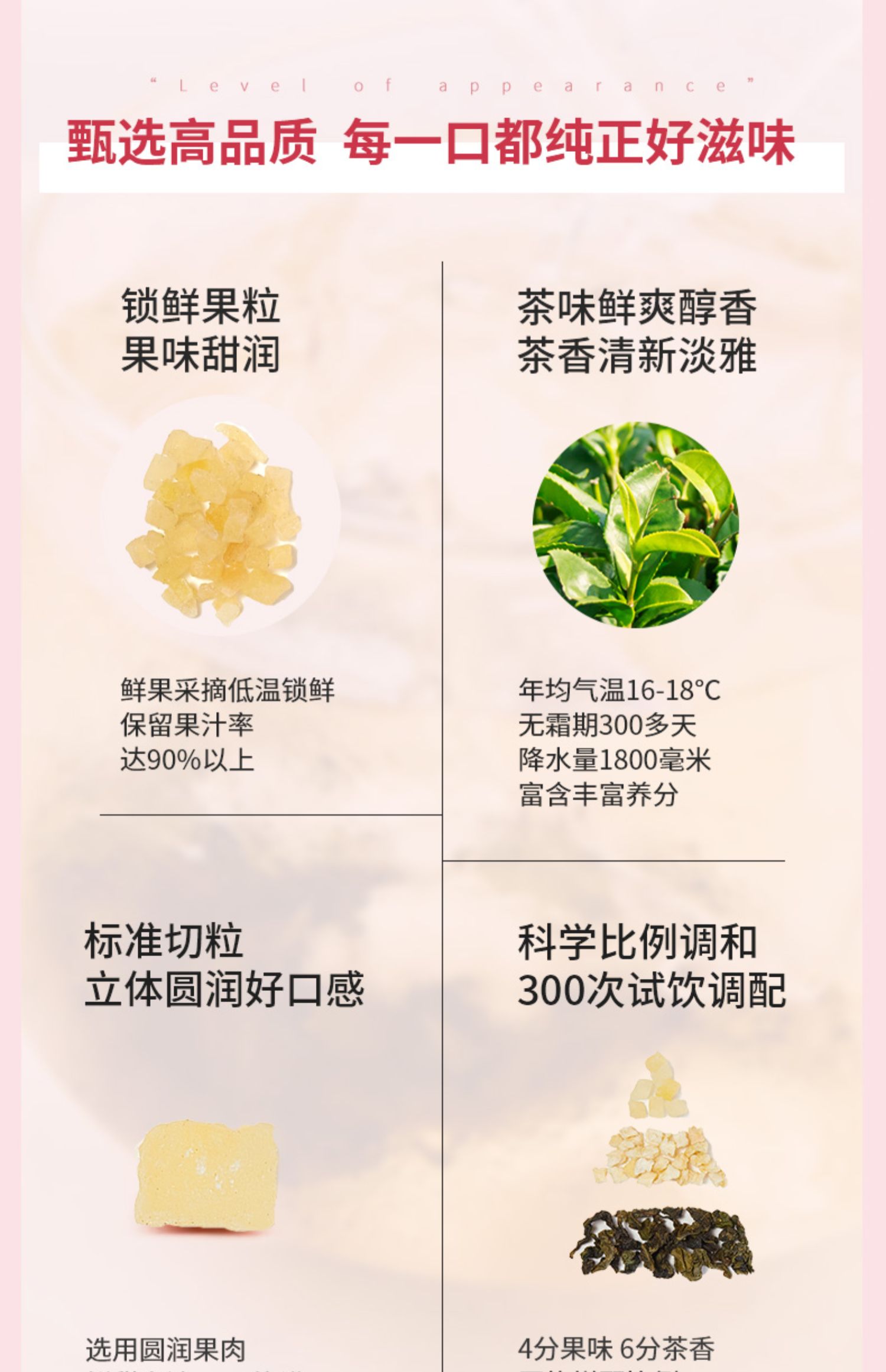 【茶里】蜜桃乌龙花果茶