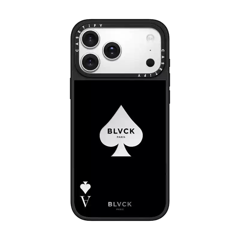 BLVCK x CASETiFY iPhone 16 Pro Max手机保护壳MagSafe银镜设计