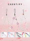 CASETiFY 珠饰/蝴蝶结/樱花/爱心/星星/蝴蝶/蛋糕 适用于iPhone全系列便携手机挂链配件
