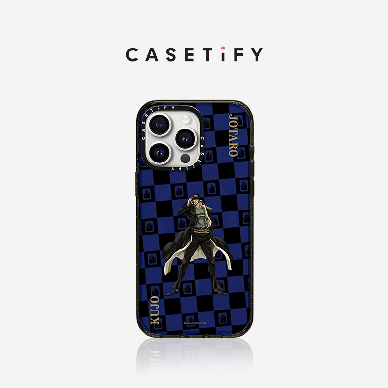 Jojo's Bizarre Adventure: Stardust Crusaders X Casetify Jotaro Kujo Suitable for iPhone 15 /14 Pro/Max Phone Case Jojo's Bizarre Adventure: Stardust Crusaders X Casetify Jotaro Kujo Suitable for iPhone 15 /14 Pro/Max Phone Case
