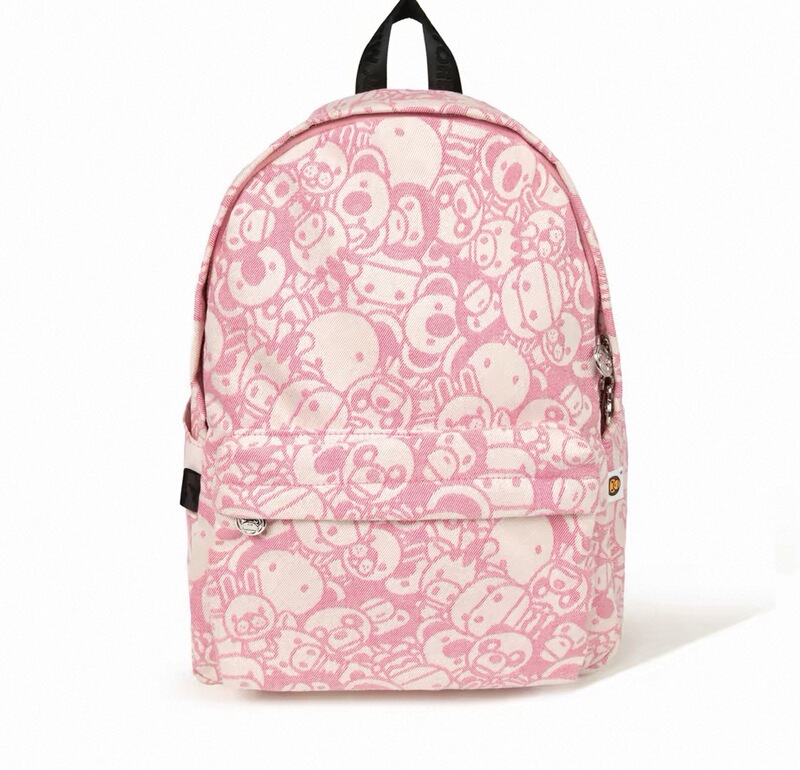 Baby Milo Backpack 2026 New Cartoon Pattern Camouflage Fashion School Bag Animal Jacquard Denim Backpack