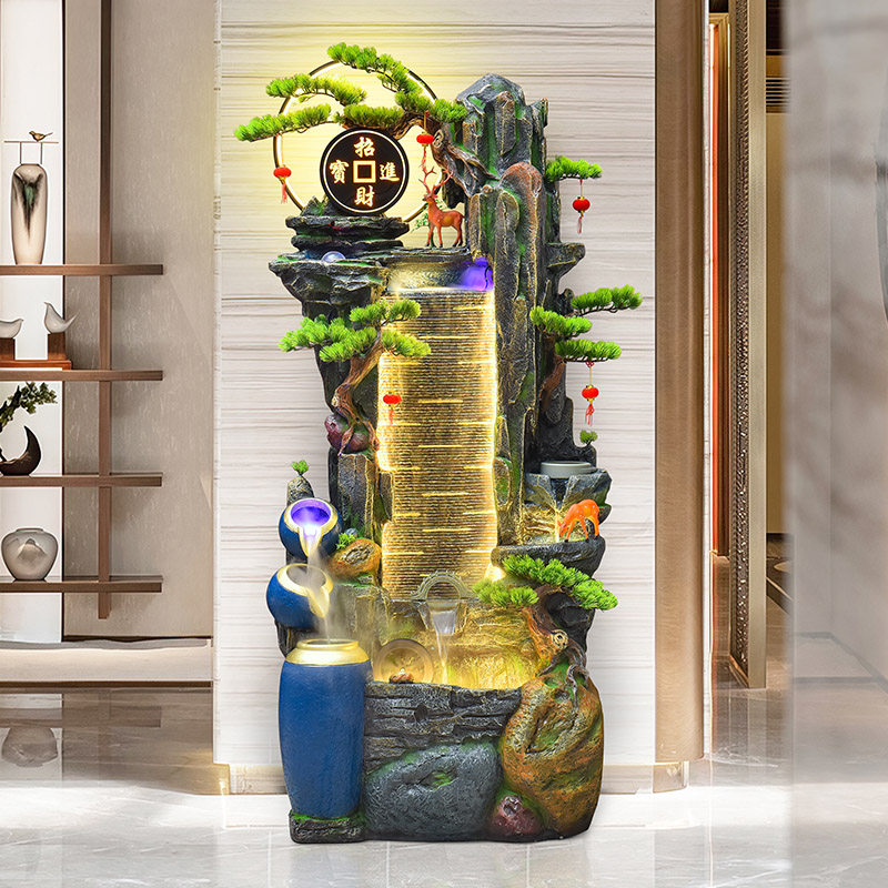 卓上噴水 室内噴水 流水飾り ミニ噴水 循環水 ポンプ式 滝 ウォーター