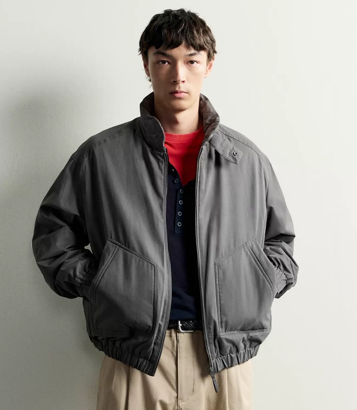 Za2026 Autumn New Arrival Men's Wear Water-Repellent Fabric Tech Cotton Jacket 6318369 800 Za2026 Autumn New Arrival Men's Wear Water-Repellent Fabric Tech Cotton Jacket 6318369 800