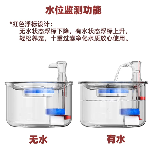 Полная сталь из нержавеющей стали, питьевая машина, автоматическая циркуляция 304 Утопление кота из нержавеющей стали кошачья кошка кошка