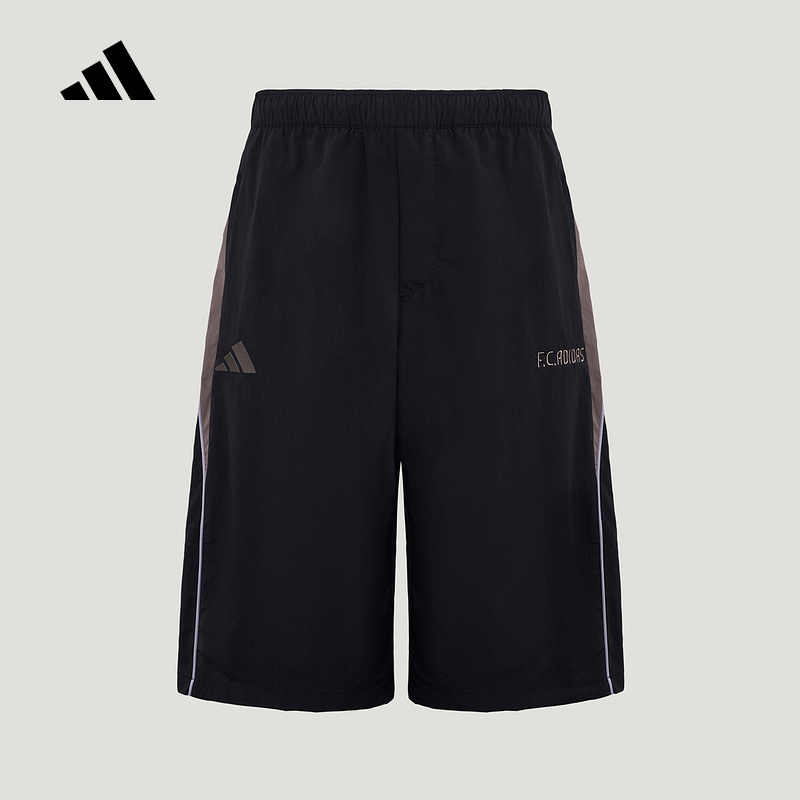 Adidas 2026 Autumn Men's Three-Stripe Football Style Series Water-Repellent Cool Casual Shorts Kx2828 Adidas 2026 Autumn Men's Three-Stripe Football Style Series Water-Repellent Cool Casual Shorts Kx2828