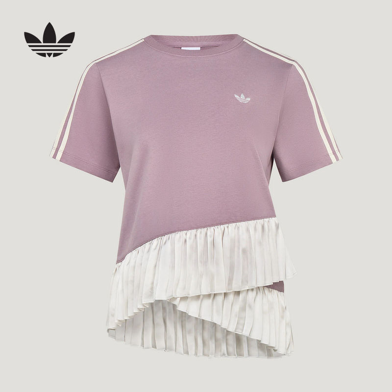 Adidas (Adidas) | (New Product) 2026 Autumn Women's Short-Sleeved T-Shirt Lf2342
