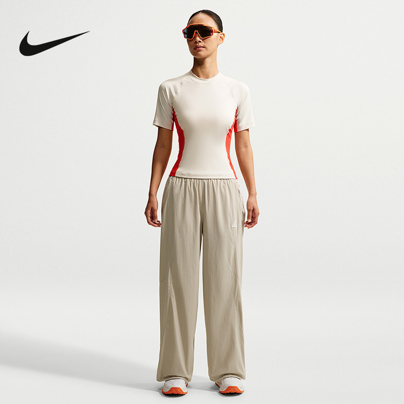 Nike Acg Women's T-Shirt Dri-Fit Quick-Drying Slim-Fitting Short-Sleeved Training Sports Top Io1461-104