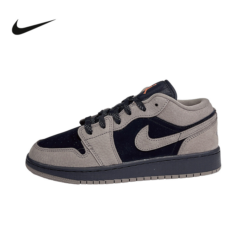Jordan Nike Women's Shoes Aj1 Mocha Brown and Black Retro Low-Top Sneakers Big Children's Shoes Basketball Shoes Ib7111-005 Jordan Nike Women's Shoes Aj1 Mocha Brown and Black Retro Low-Top Sneakers Big Children's Shoes Basketball Shoes Ib7111-005