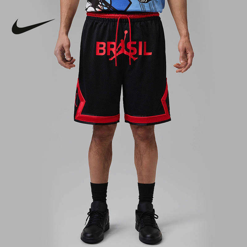 Nike Nike Men's Mesh Shorts Comfortable Casual Shorts Summer Men's Knitted Shorts If3913-010