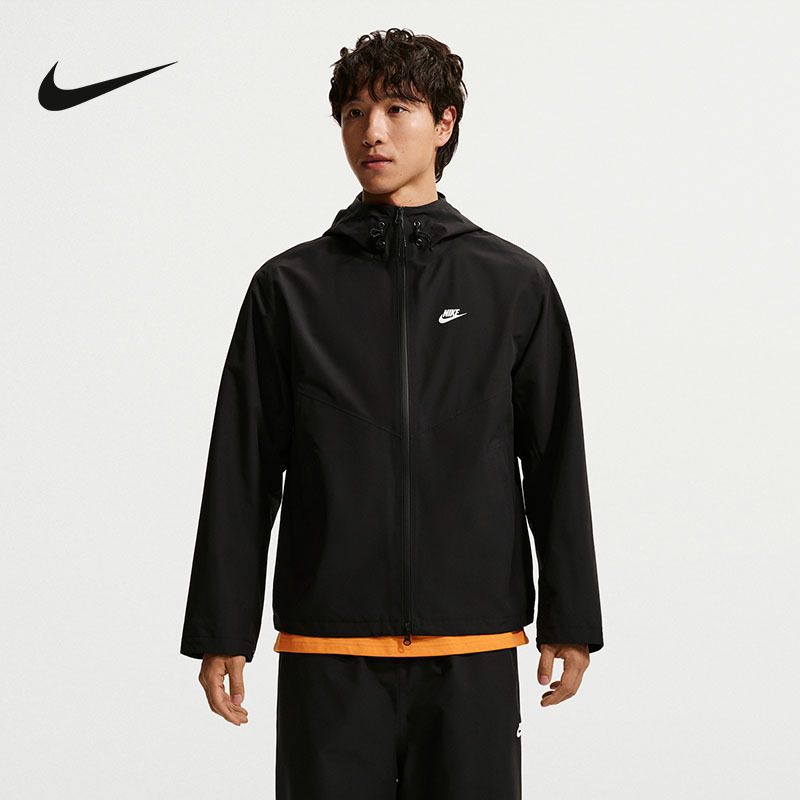 Nike (Nike) (New Product) 2026 Autumn Men's Woven Jacket Io4380-010 Nike (Nike) (New Product) 2026 Autumn Men's Woven Jacket Io4380-010
