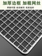 Stainless steel single-layer barbecue mesh with handle square mesh rectangular barbecue mesh outdoor home barbecue bacon pat