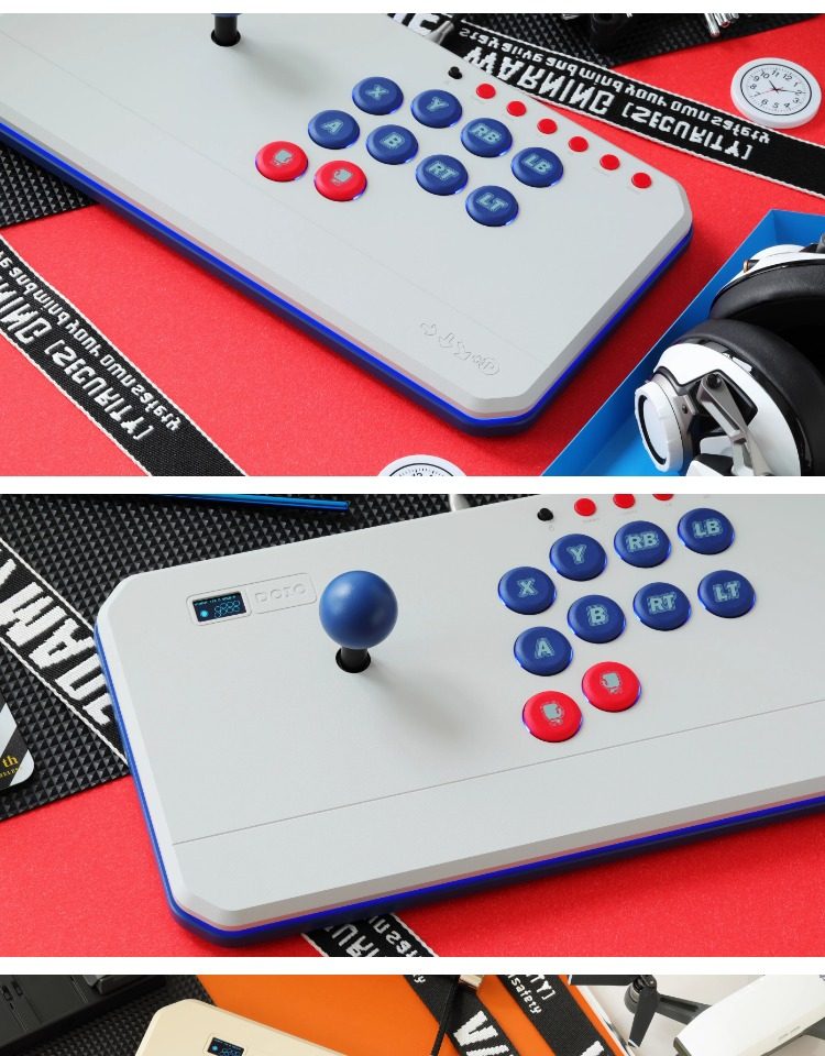 DOIO VLX Full-Alu Rocker Arcade Fight KB HITBOX (SF6, KOF15