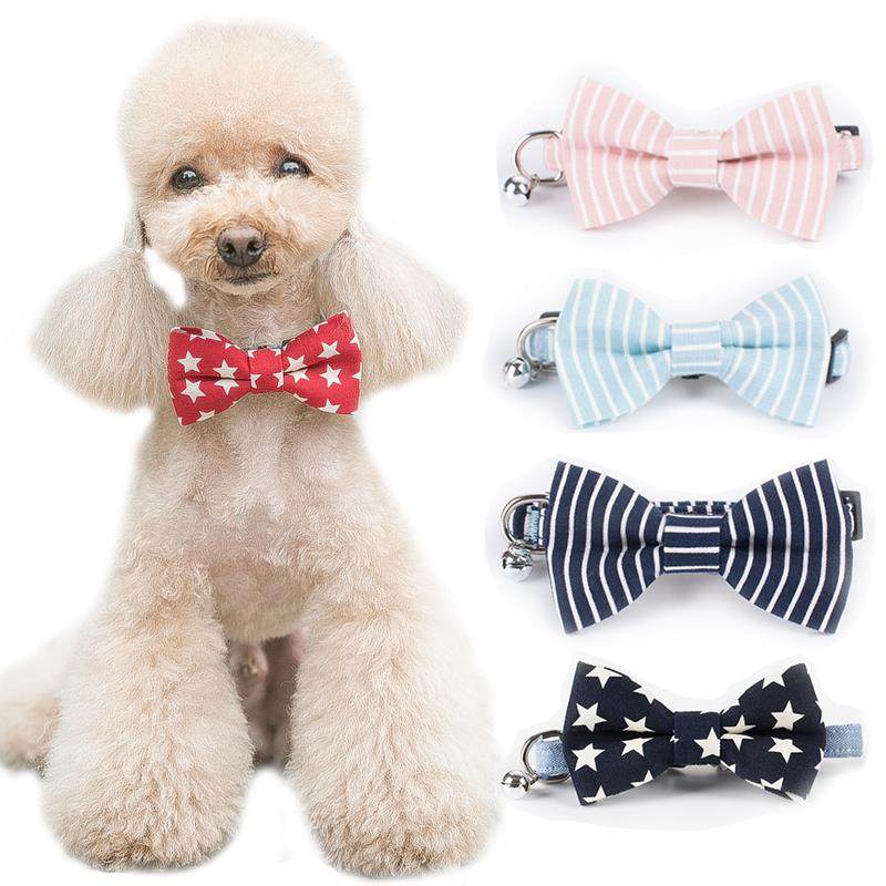 Pet Dogs Ornament Mini Dog Puppy Dogfight Collar Tie Neckline Kitty neck hanging accessories