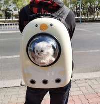 Pet Backpack Dog With Dragon Cat Out Teacup Dog Toy Rabbit Self-Back Bird Two Kittens Hamster Hamster Pet Space Capsule