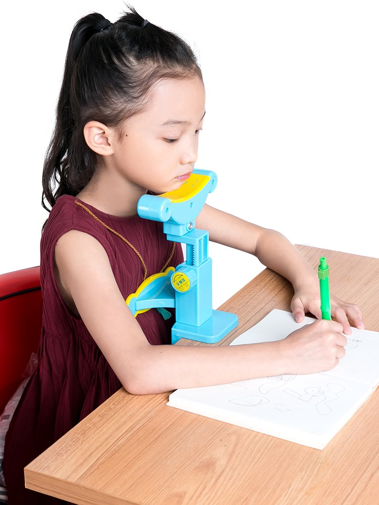 Children's students write posture straightener learning homework to support the child chin bracket table anti-myopia