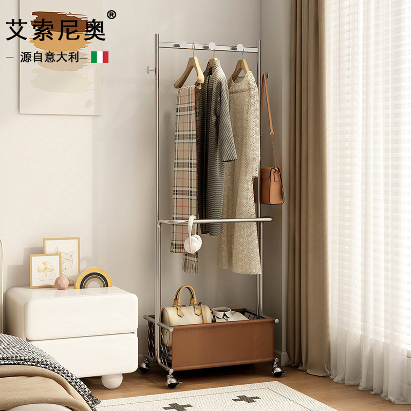 🌟家居新宠儿!Essonio 意大利衣架落地家用卧室收纳架,让空间大变身!👗 -衣帽架-淘宝好物网