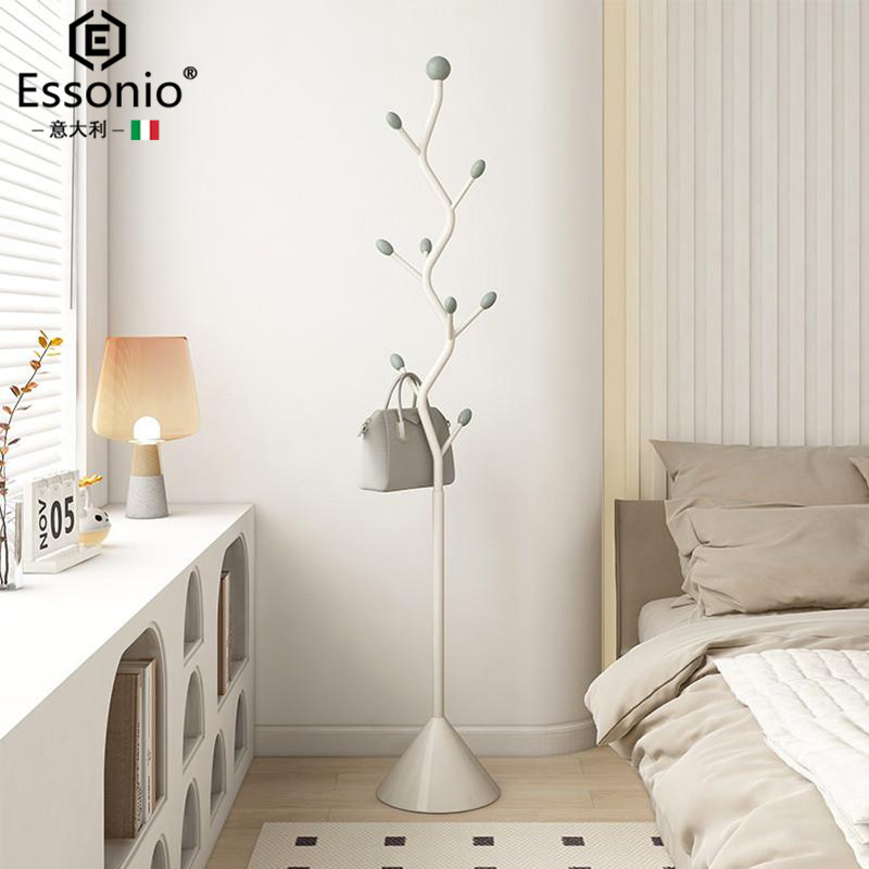👗家居升级新宠!Essonio 意大利轻奢衣架,奶油风转角挂衣架让你的卧室美翻天 -衣帽架-淘宝好物网